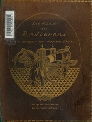 Die Kunst Des Radierens: Ein Handbuch