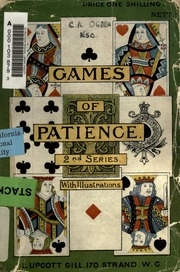 Games Of Patience For One Or More Players, Second Series
