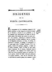 Orígenes de la poesía castellana