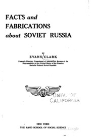 Facts And Fabrications About Soviet Russia