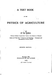 كتاب نصي لفيزياء الزراعة