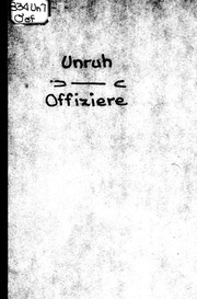 Offiziere : Ein Drama
