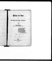 Märchen und Sagen der nordamerikanischen Indianer
