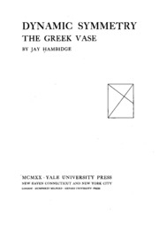 Dynamic Symmetry: The Greek Vase