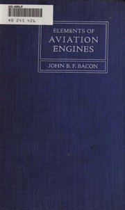 Elements Of Aviation Engines