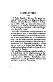 El general Antonio Rosales, revista histórica del estado de Sinaloa de 1856 á 1865