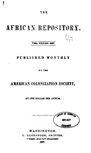 The African Repository
