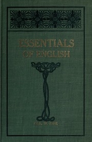 Essentials Of English : A Textbook For Schools