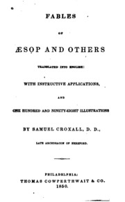 Fables Of Aesop And Others