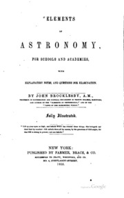 Elements Of Astronomy ... With Explanatory Notes, And Questions For Examination