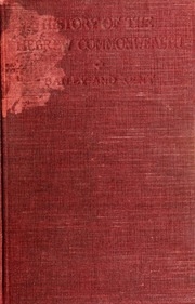 History Of The Hebrew Commonwealth