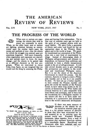 The American Review Of Reviews