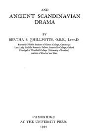 The Elder Edda And Ancient Scandinavian Drama