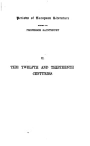 The Flourishing Of Romance And The Rise Of Allegory