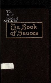كتاب الصلصات