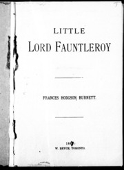 Little Lord Fauntleroy