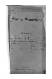 Alice In Wonderland