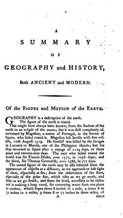 A Summary Of Geography And History. [with] A Geographical Index