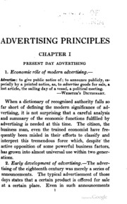 Advertising Principles