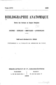 Bibliographie Anatomique