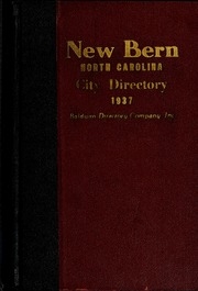 Baldwin's New Bern, North Carolina, City Directory [1937]