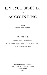 Encyclopædia of accounting
