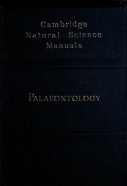 Elementary palæontology for geological students