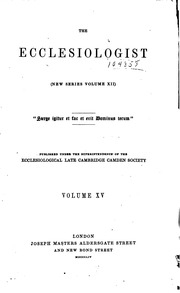 The Ecclesiologist