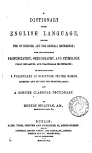 A Dictionary Of The English Language