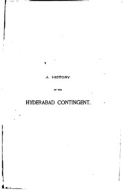 A History Of The Hyderabad Contingent