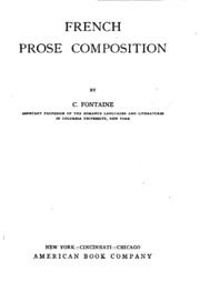 French Prose Composition