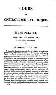 Cours de philosophie chrétienne