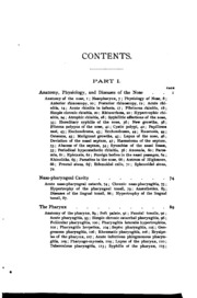 Diseases Of The Nose, Throat, And Ear: Part I. Diseases Of The Nose And Throat