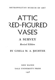 Attic Red- Figured Vases A Survey