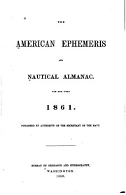 The American Ephemeris And Nautical Almanac. (1855-1980)