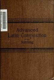 Advanced Latin Composition