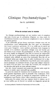Revue Française de Psychanalyse VIII. Tome 1935 No.3