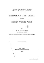 Frederick The Great And The Seven Years' War