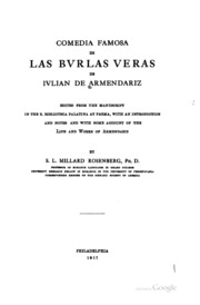 Comedia famosa de Las bvrlas veras
