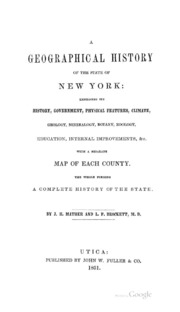 Geography Of The State Of New York. Embracing Its Physical Features, Climate, Geology, Mineralogy, Botany, Zoology, History, Pursuits Of The People, Government, Education, Internal Improvements &c. With Statistical Tables, And A Separate Description And M