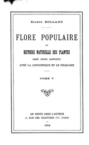 Flore Populaire;