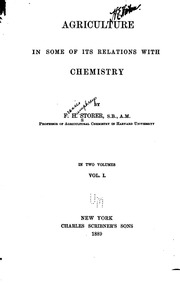 Agriculture In Some Of Its Relations With Chemistry