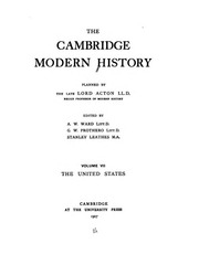 The Cambridge Modern History ... Vol. I. The Renaissance