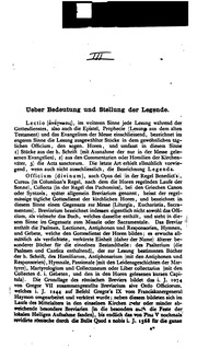 Altenglische Legenden