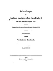Berliner Medicinischen Gesellschaft