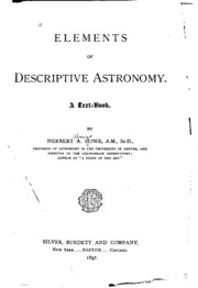 Elements Of Descriptive Astronomy. A Text-book