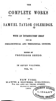 Complete Works Of Samuel Taylor Coleridge