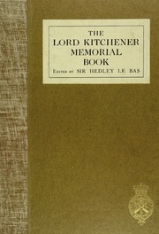 The Lord Kitchener Memorial Book