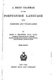 A Brief Grammar Of The Portuguese Language With Exercises And Vocabularies