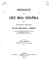 Bibliografía de la Cruz roja española